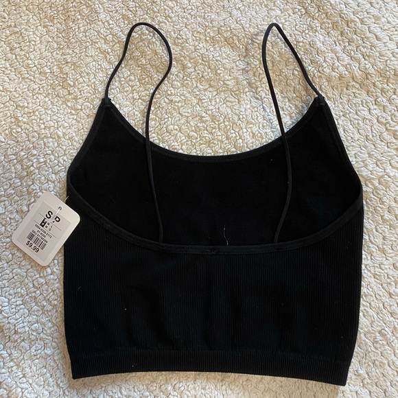 Urban Planet Black Cropped Cami/Tank - Picture 2 of 5